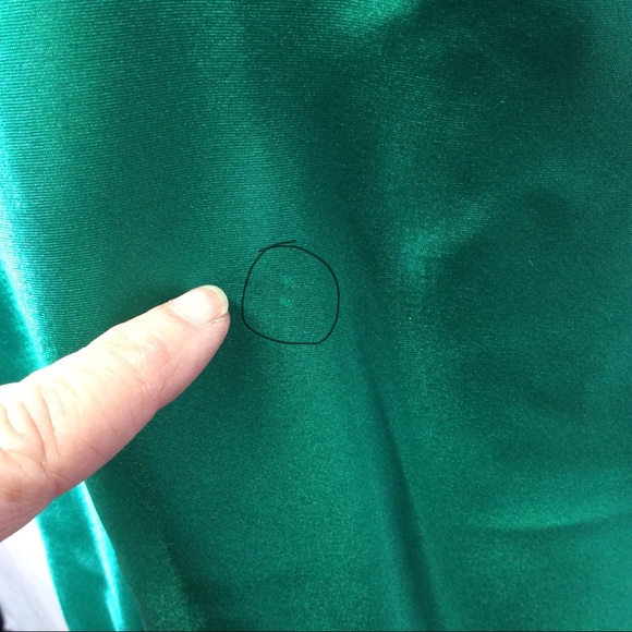 Fantasies by Morgan Taylor VTG Green Robe Matching Nightie Chemises 2pc Set Sz S - Picture 6 of 16